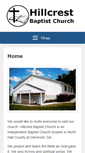 Mobile Screenshot of hcbaptist.org