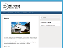 Tablet Screenshot of hcbaptist.org